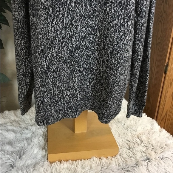 SONOMA XXL Goods For Life sweater w/ stitch detail shades of black/gray … - Picture 3 of 13